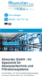 Mobile Screenshot of abwa-tec.de